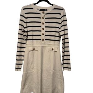 ⭐️ Striped Long Sleeve Dress Size Small NWT